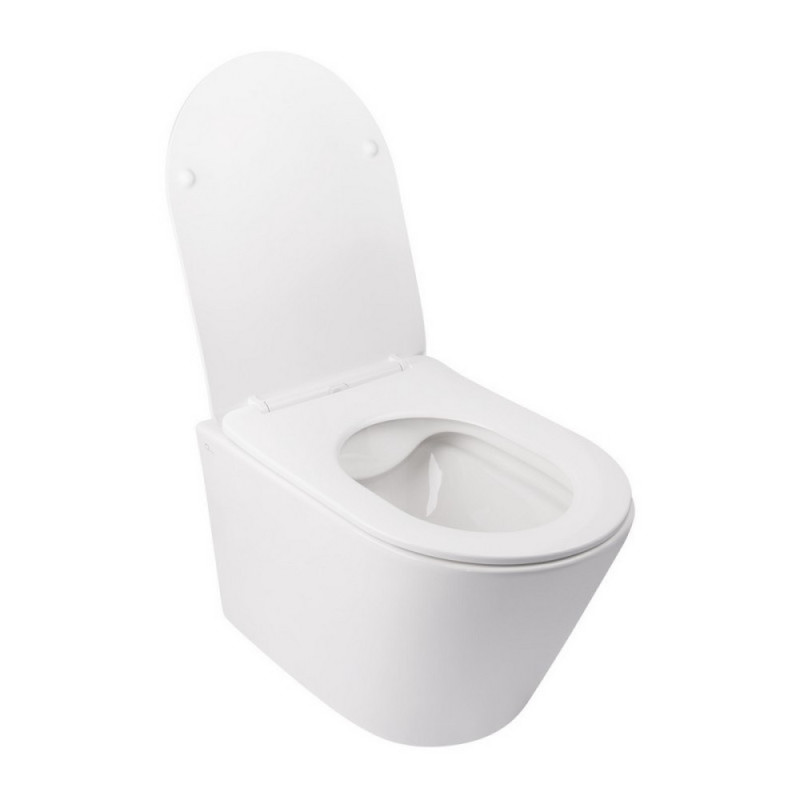 Комплект Інсталяція Grohe Rapid Sl 38772001 + Унітаз З Сидінням Qtap Swan Qt16335178W + Набір Для Гігієнічного Душа З Змішувачем Grohe Bauclassic 111048