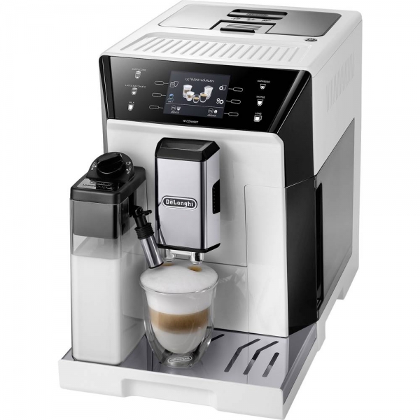 Кавомашина автоматична Delonghi PrimaDonna Class Ecam 556.55.W Біла (F00170260)