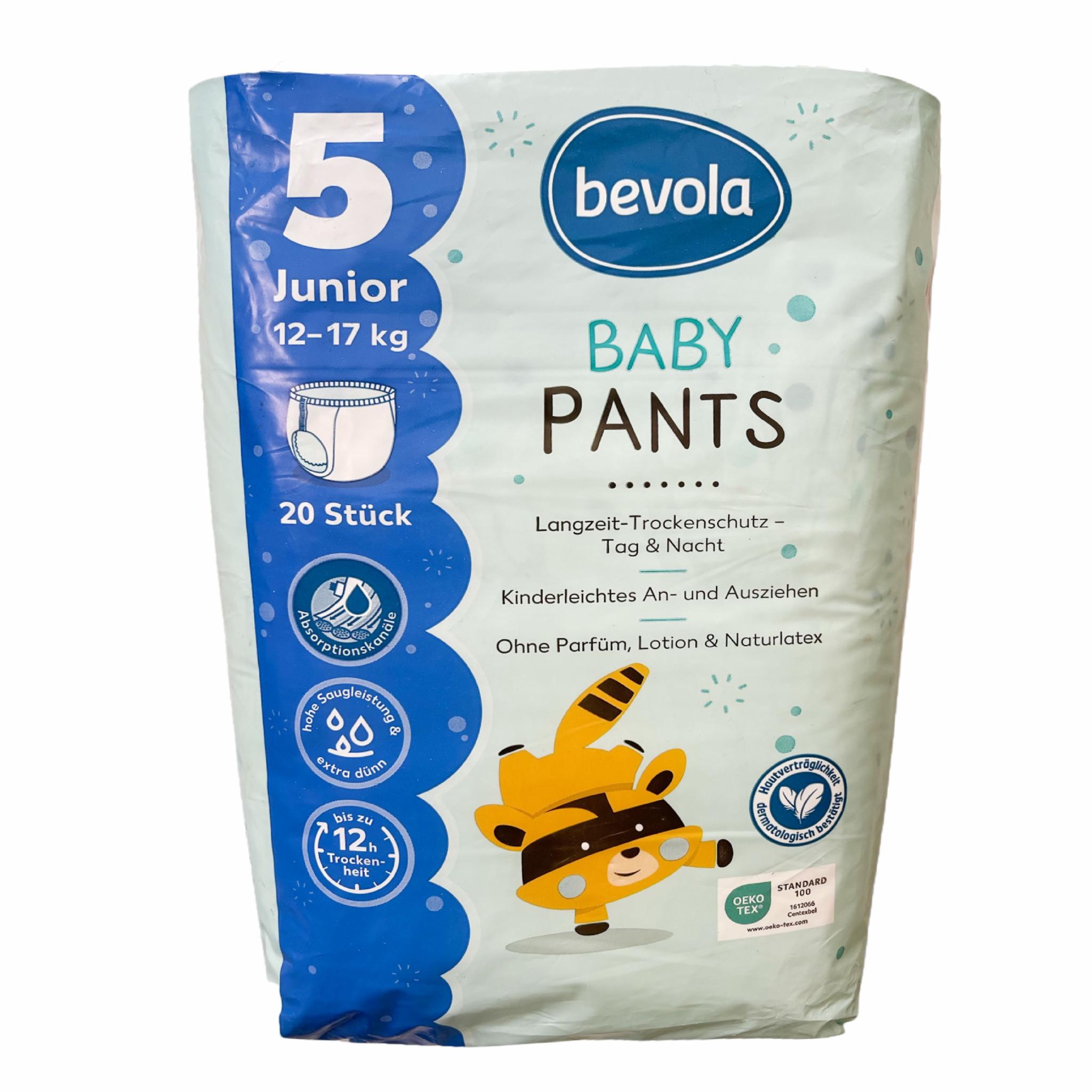 Подгузники-трусики Bevola 5 Junior 12-17 кг 20 шт (106963954)