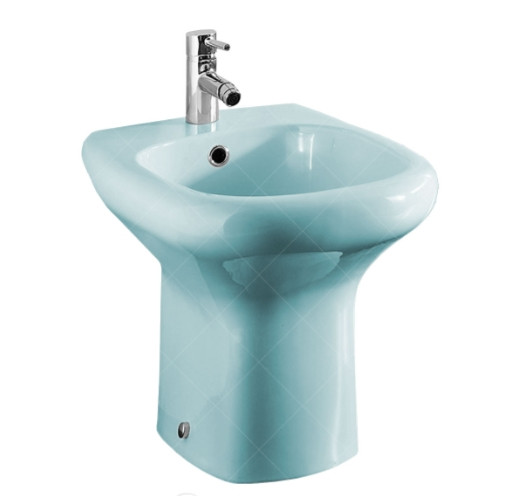 Биде напольное RAK Ceramics Compact RAK0001 Голубой (1704935217)