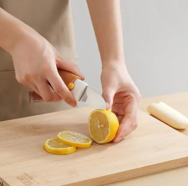 Нож овощерезка 2в1 Knife Коричневый (5747)