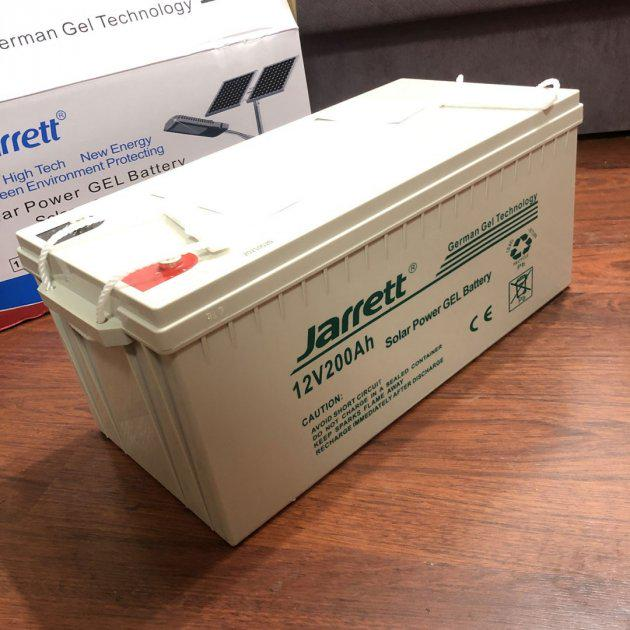 Гелевый акумулятор Jarrett 12V 200Ah Gelled Electrolite (1756375687)