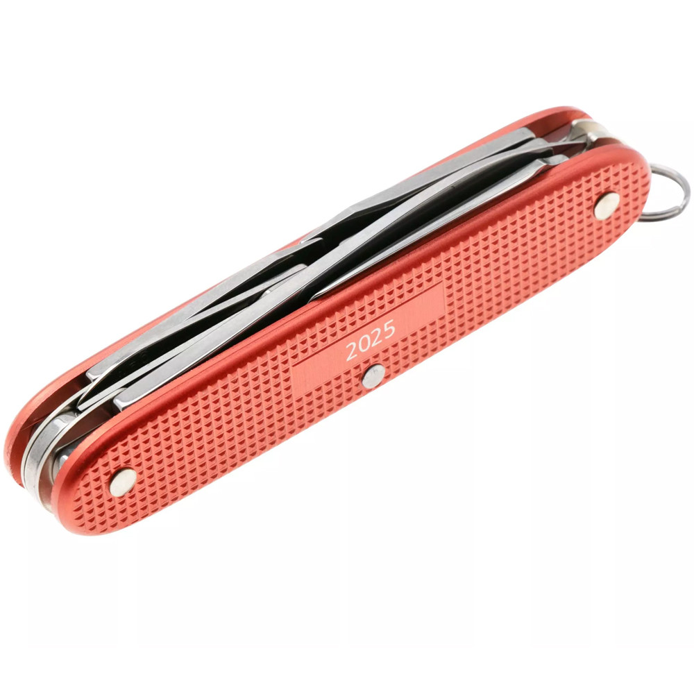 Складной швейцарский нож Victorinox Pioneer X Stone Red 9,3 см Красный (0.8231.L25)