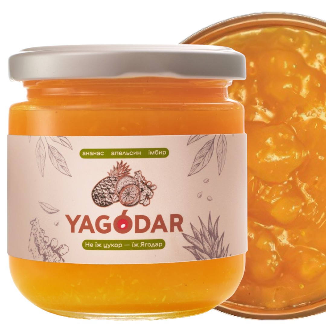 Джемы из тропических фруктов YAGODAR 6 шт (2346927996)