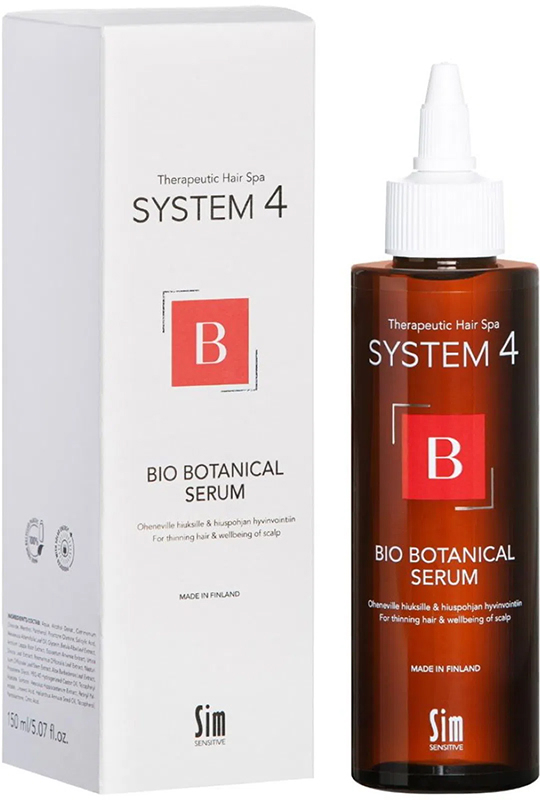Сыворотка био-ботаническая для роста волос Sim Sensitive Bio Botanical Serum System 4 150 мл (60154)