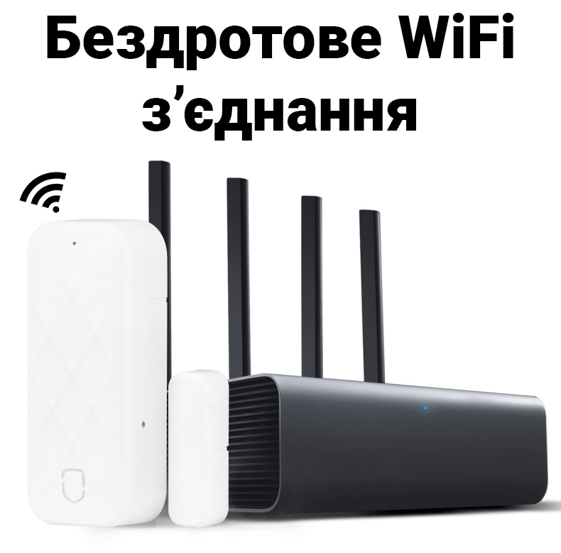 Беспроводной WiFi датчик открытия + вибрации USmart DAS-03w Tuya Android & iOS