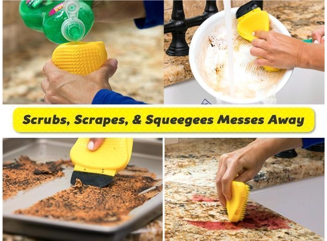 Силиконовая губка Sponge Hero 244-8623991