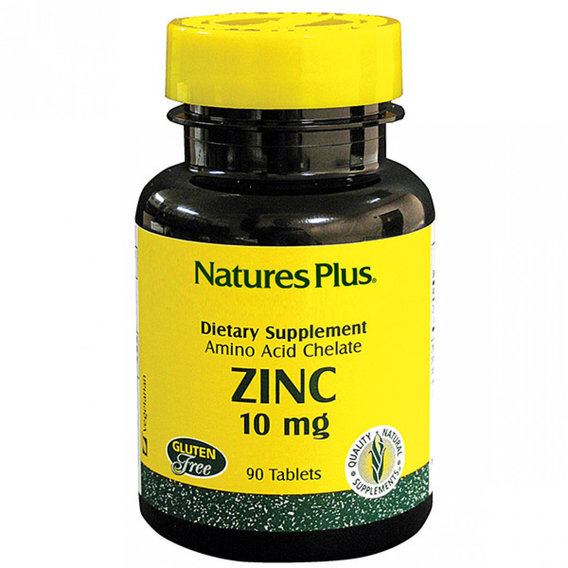 Микроэлемент Цинк Nature's Plus Zinc 10 mg 90 Tabs