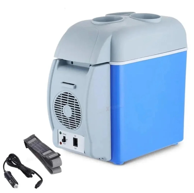 Автохолодильник PORT Able Electronic NF-00007416 7.5 л 12V блакитно-сірий