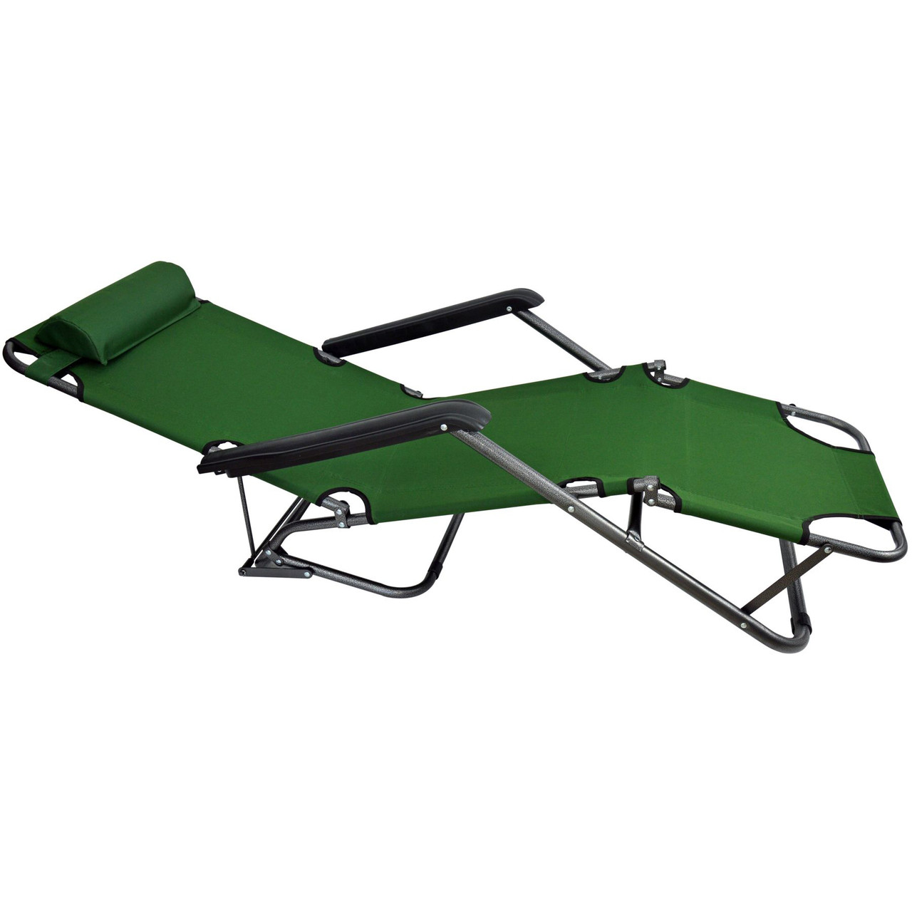 Крісло-шезлонг Stenson MH-3068M 153*60*80 см Зелений