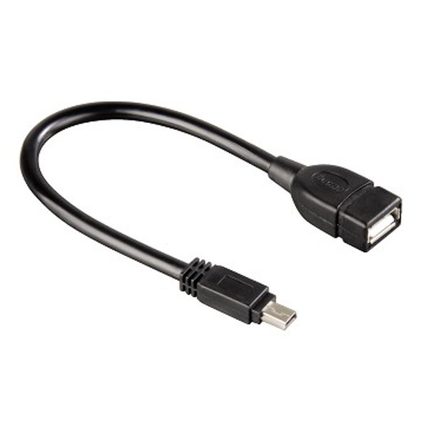 Кабель Atcom USB 2.0 AF/MicroBM 0,1 м OTG