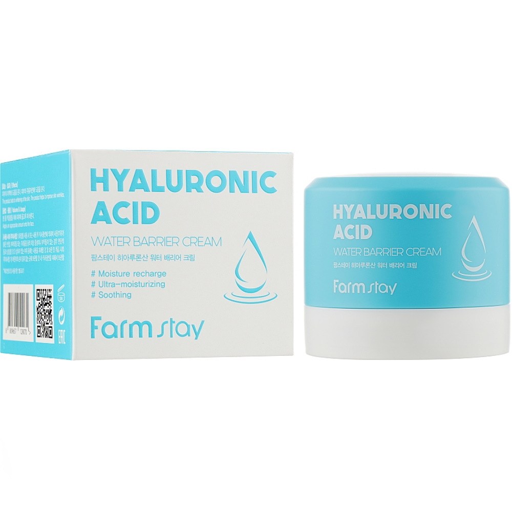 Крем для лица с гиалуроновой кислотой Farmstay Hyaluronic Acid Water Barrier Cream 80 мл (8809657129070)