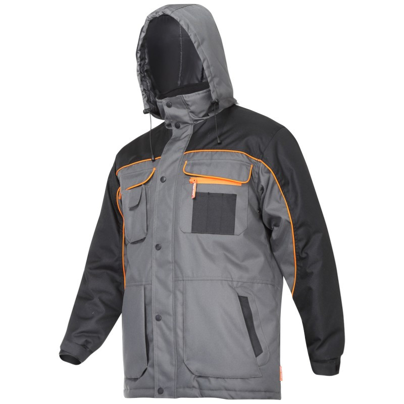 Куртка зимняя Lahti Pro 40929 М Серо-черная