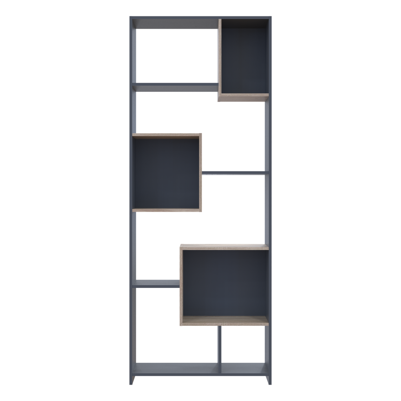 Этажерка Doros B1S Графит/Дуб Сонома 81х30х210 см (41516040)