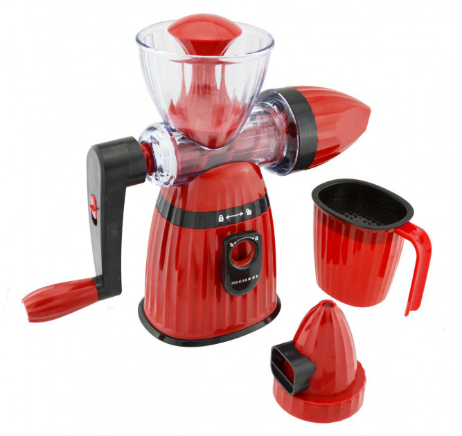 Соковитискач та морожениця ручна 2 в 1 Kitchen Master LMY 662 Red