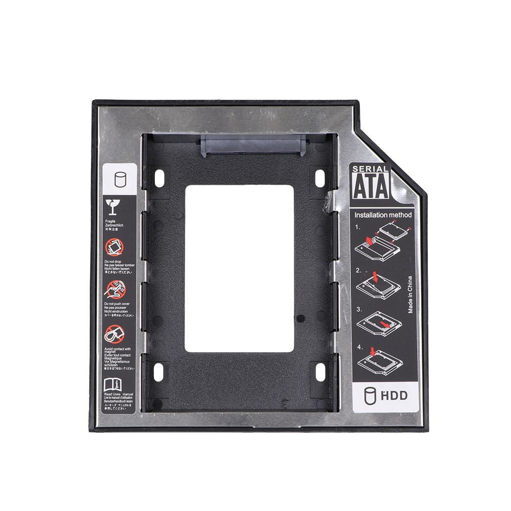 Карман-адаптер Optibay 2.5" HDD/SSD SATA 3.0 Aluminum 12,7мм Black (32509_2917962)