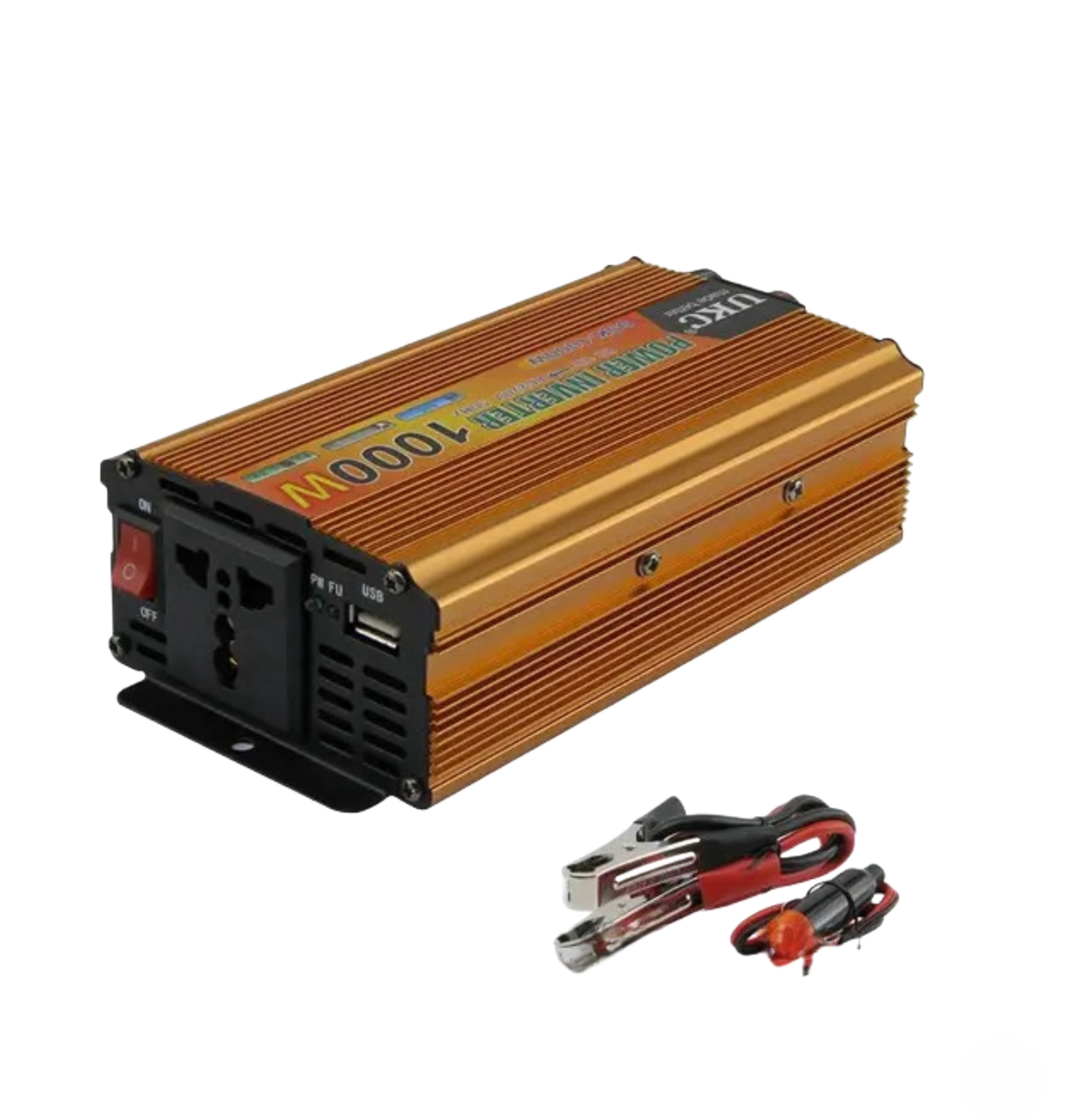 Преобразователь напряжения UKC 1 кВт 1000Вт 12V 220V инвертор (SSK12V-1000W)