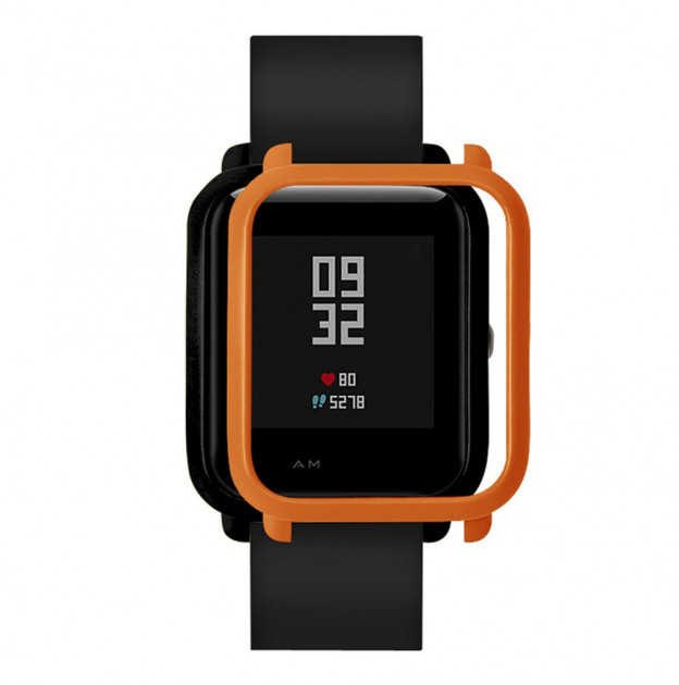 Накладка бампер для годинника Xiaomi Amazfit Bip Помаранчева (1010507)