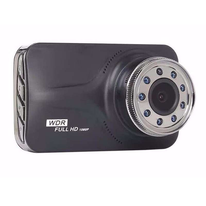Відеореєстратор Noisy DVR T639 WDR Full HD з виносною камерою заднього виду Чорний