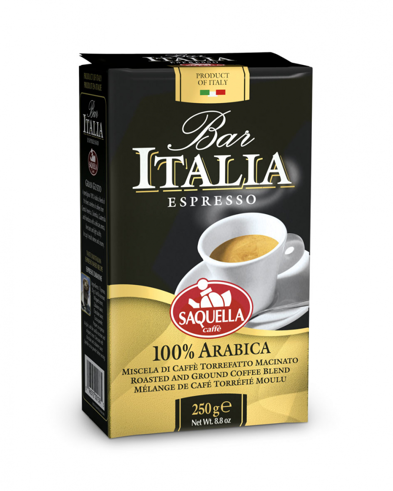 Кава мелена Saquella Espresso 250 г