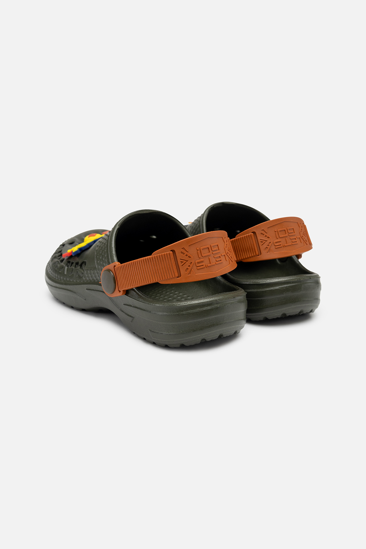 Кроксы для мальчика Gipanis 30 Хаки ЦБ-00248037 (SKT000988424)
