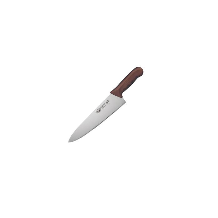 Нож поварской WINCO STAL пластиковая ручка коричневый 25 см (04231)