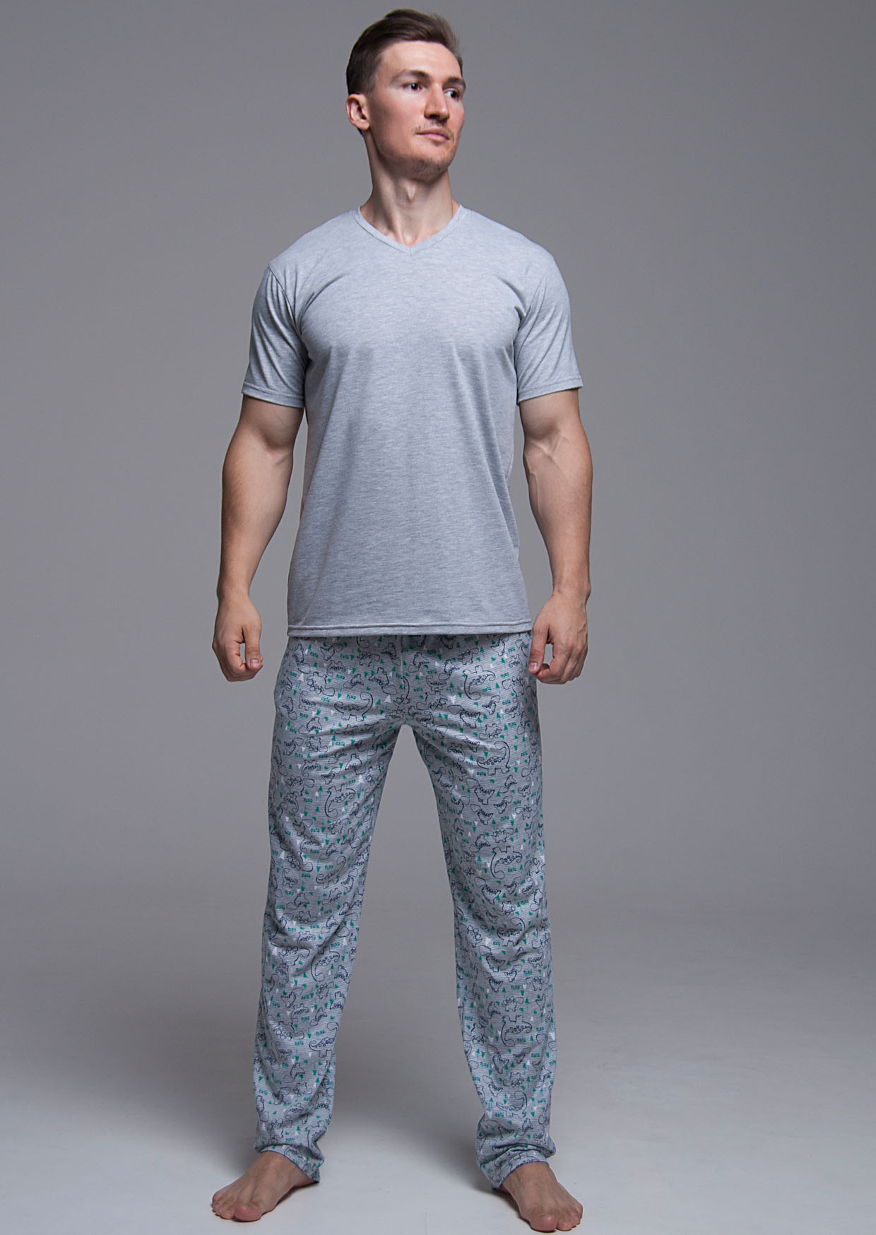 Пижама мужская Libertine 653 XXL Разноцветный (7970)