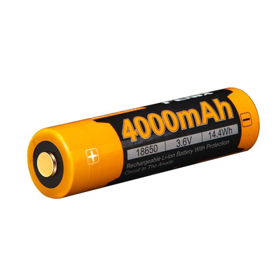Аккумулятор Fenix 18650 4000mAh 3.6V Черно-желтый (2472498030)