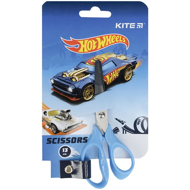 Детские ножницы Hot Wheels 13 см Kite (HW21-122)