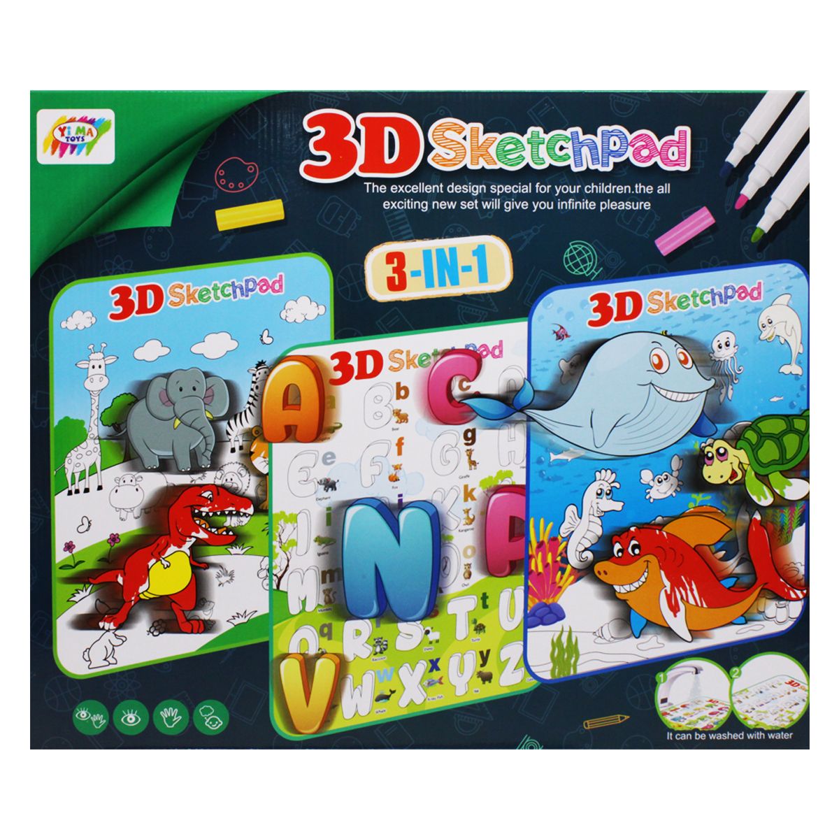 3D плакат MiC 55х44,5 см (YM832)