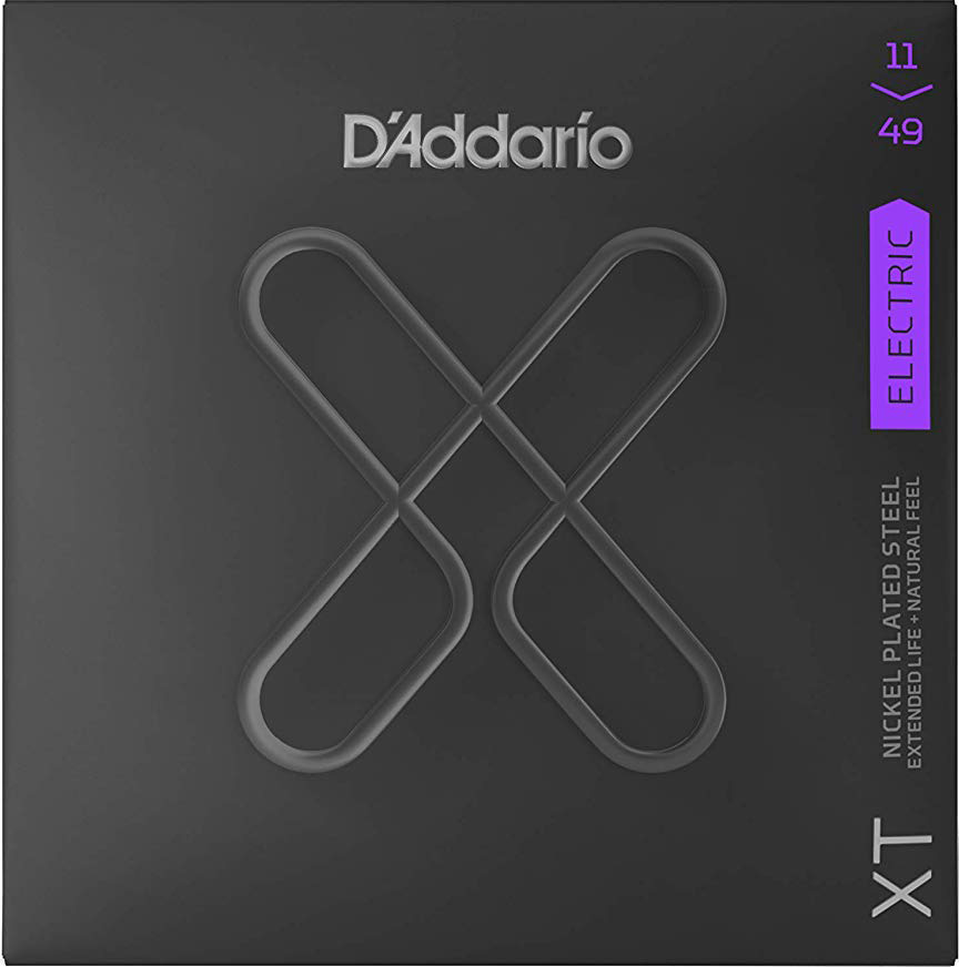 Струни для електрогітари D'Addario XTE1149 XT Medium Blues-Jazz Rock 11/49