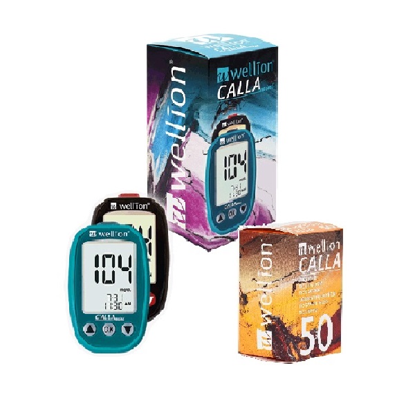 Глюкометр Wellion Calla Mini з 50 тест-смужками, (Австрія) (MM00243)