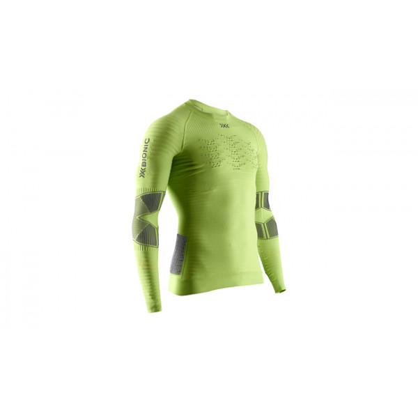 Термофутболка X-Bionic Effektor 4.0 Run Powershirt LG Men M Зеленый (1068-EF-RT06W19M M E030)