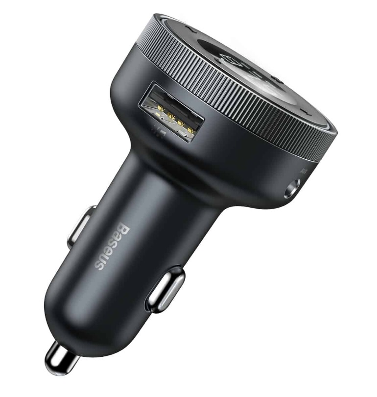 АЗП з FM-модулятор BASEUS Enjoy Car Wireless MP3 Charger (Wireless 5.0)