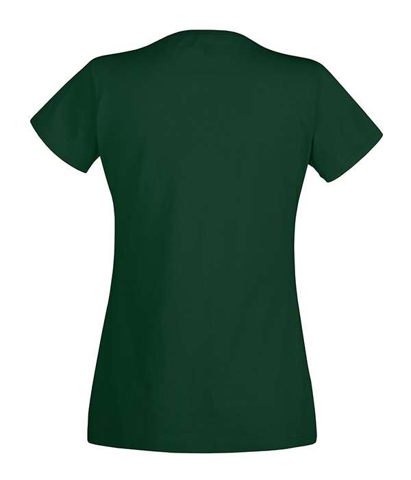 Футболка Fruit of the loom Ringspun Premium T Lady-Fit 2XL Темно-зеленый (61-424-0)