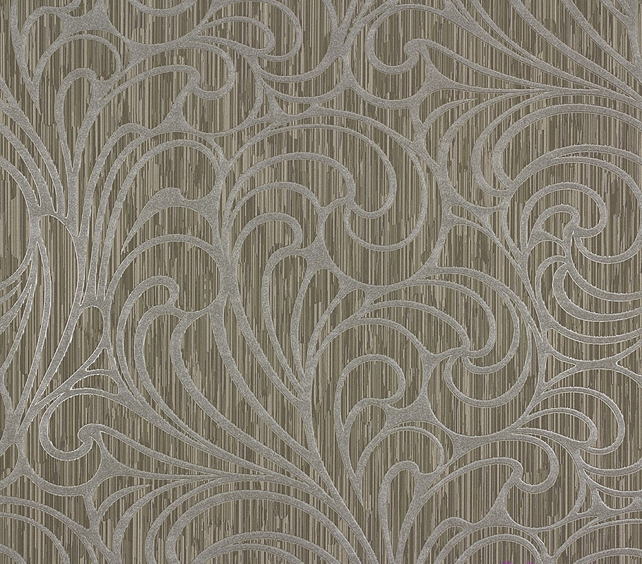 Флизелиновые обои MARBURG AT HOME II 56905 Коричневые