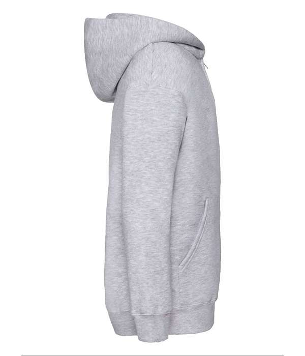Толстовка Fruit of the loom Premium hooded sweat jacket Kids 140 см Серо-лиловый (62-035-0)