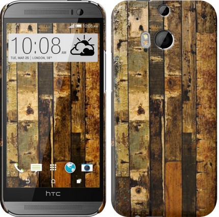 Чохол MMC Текстура дощок для HTC New One 2/M8 (45521)