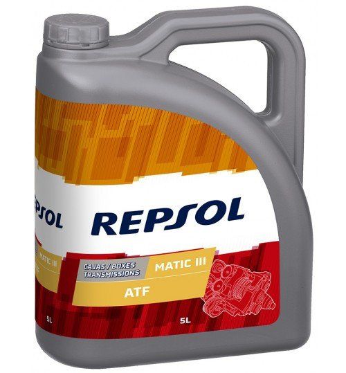 Трансмісійна олія ATF MATIC DIII 5л REPSOL CP-5/RP026V55