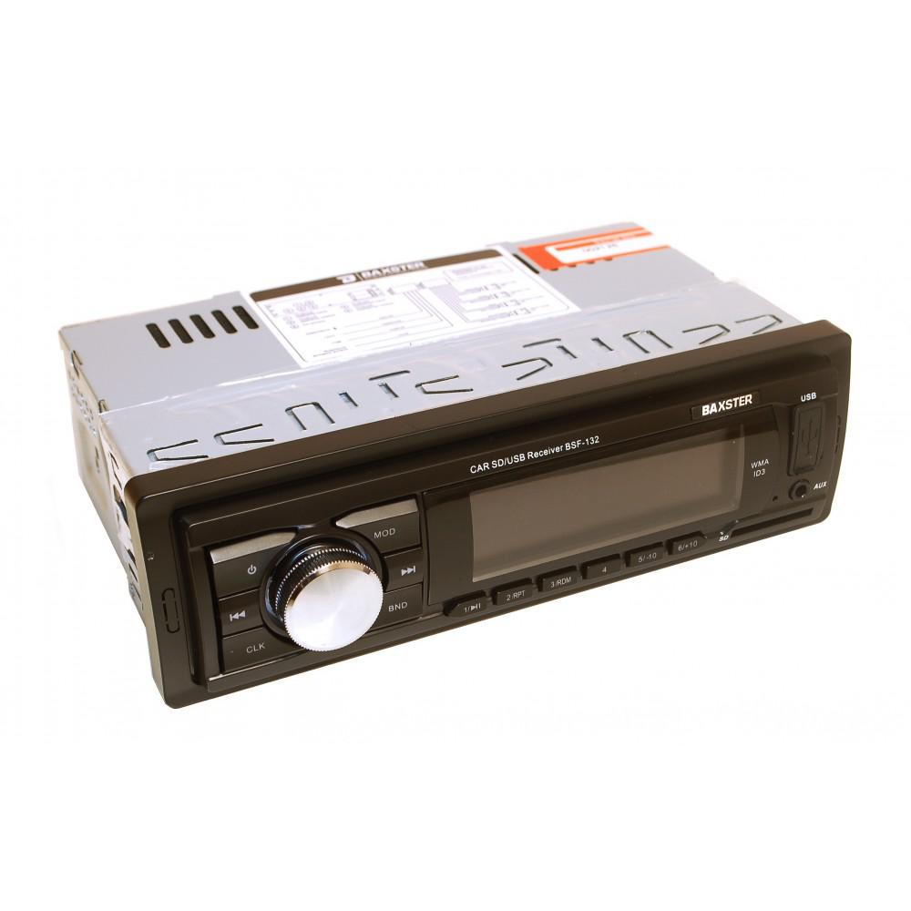 Магнітола BAXSTER BSF-132 RED (без диска)