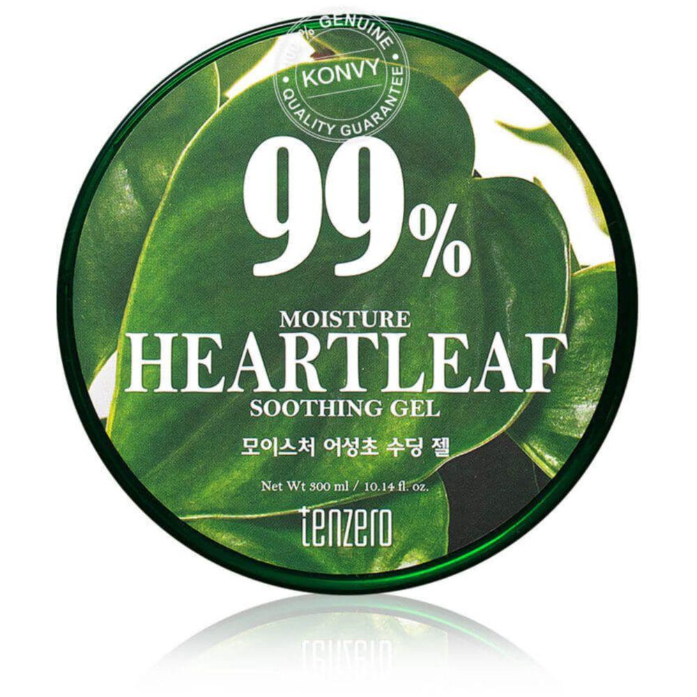 Зволожувальний гель для шкіри Tenzero 99% Moisture Heartleaf Soothing Gel 300 мл (8809628883048)
