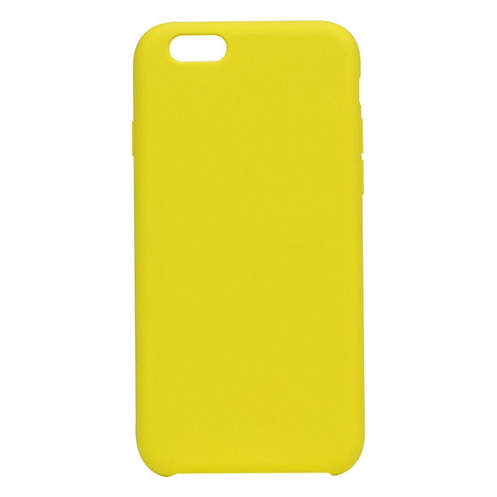 Чохол Soft Case No Logo для Apple iPhone 6s Canary yellow