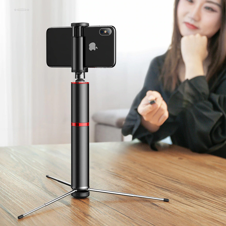 Селфі палиця бездротовий монопідштат Baseus Fully Folding Bluetooth Selfie Stick SUDYZP-D1S (Чорний/Срібний)