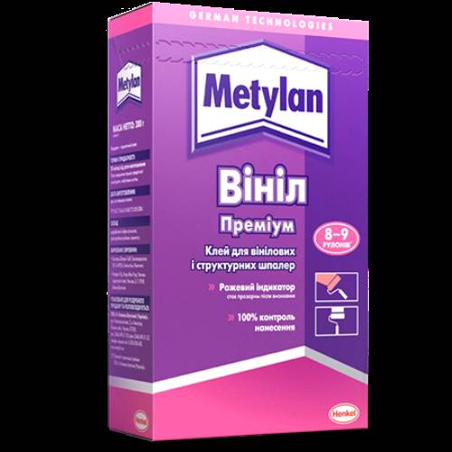 Клей для обоев МЕТИЛАН Виниловый Премиум (300 гр.) (8079)