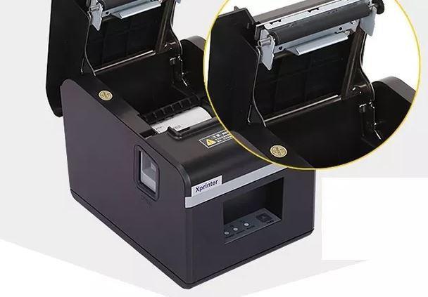 Термопринтер для чеков Xprinter N160ii USB 80 мм Черный