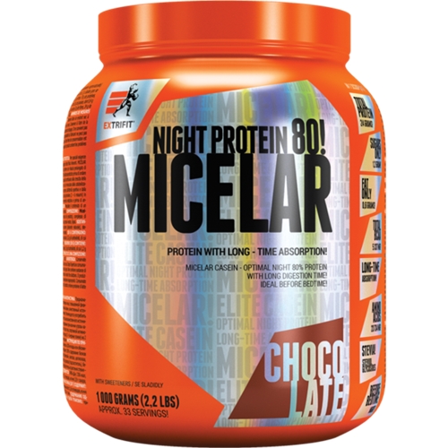 Протеин Extrifit Micelar Casein 1000 g /33 servings/ Chocolate