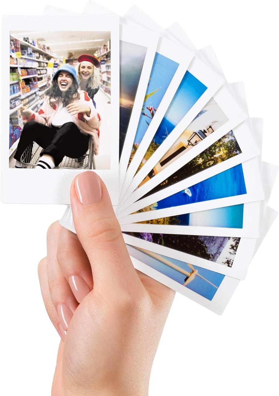 Подарочный набор Фотоаппарат Fujifilm Instax Mini 40/Фотобумага 100 шт/Чехол/Фотоальбом на 108 фото Черный