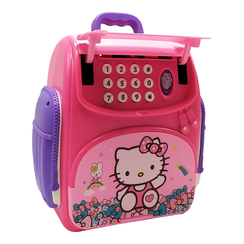 Детская электронная копилка Ages Рюкзак 18 х 10 х 19.8 см Pink (155421)