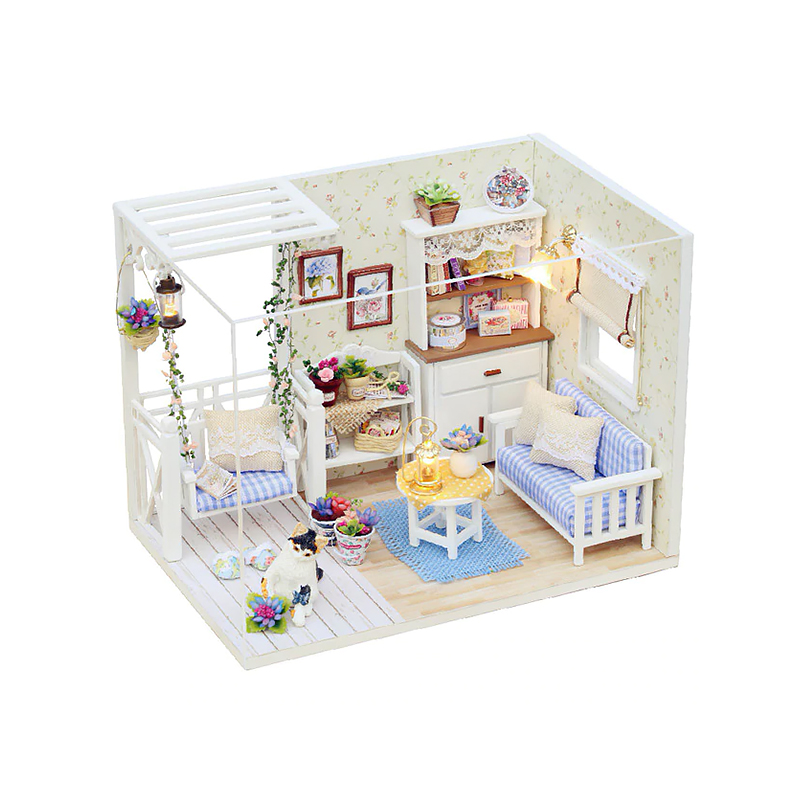 3D Румбокс кукольный дом конструктор DIY Cute Room 3013 Kitten Diary (5789-19427)