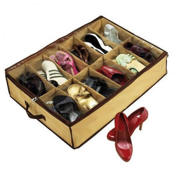 Органайзер для зберігання взуття Shoes Under на 12 пар (200866)
